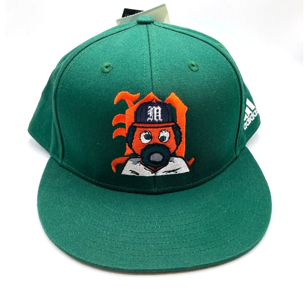 Miami Hurricanes On-Field Green Adidas Baseball One Size Fits Most NWT Rare